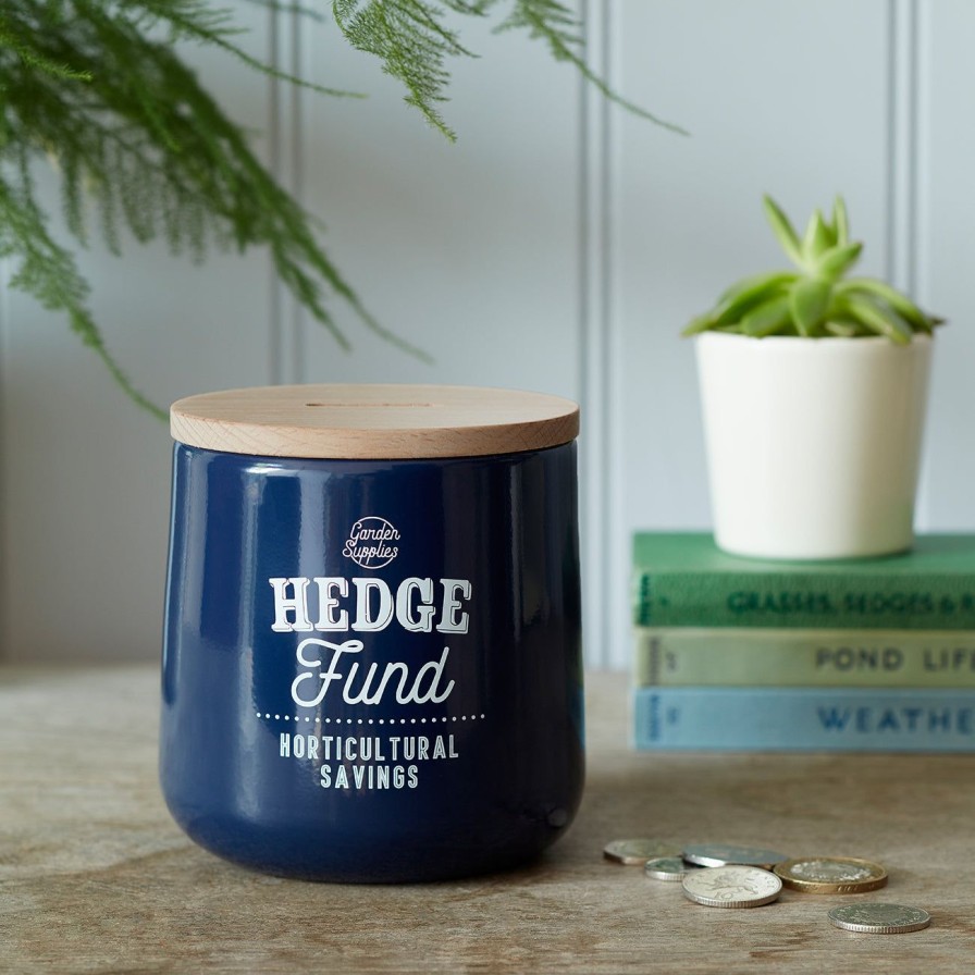 Accessories Burgon & Ball Storage | Hedge Fund Money Box-Atlantic Blue