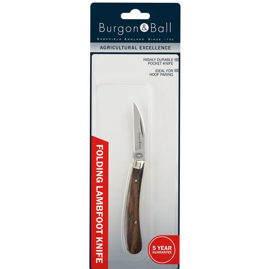 Agriculture Burgon & Ball Knives | Compact Lambfoot Knife