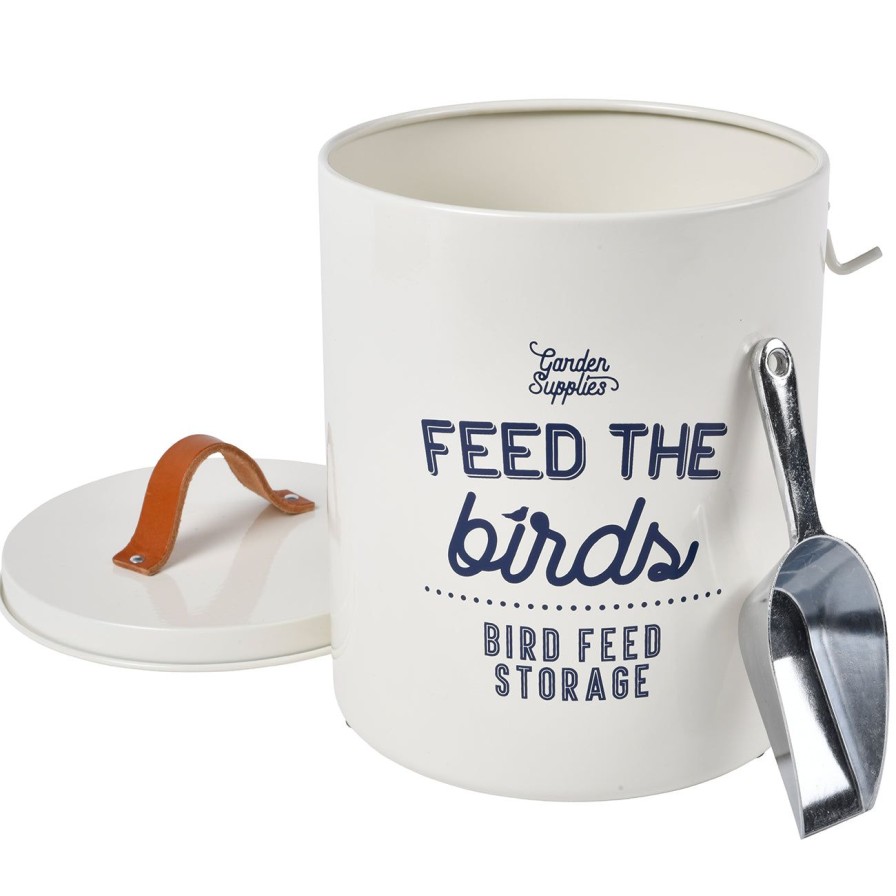 Accessories Burgon & Ball Wild Bird Care | Feed The Birds' Bird Food Tin-Stone