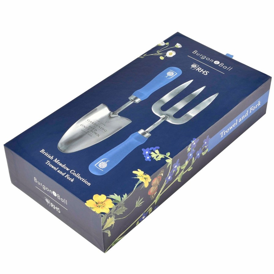 Tools Burgon & Ball Trowels & Planting Tools | British Meadow Trowel And Fork Set