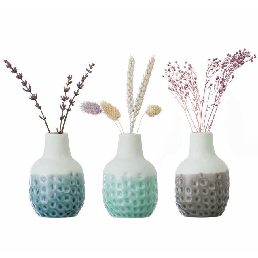 Accessories Burgon & Ball Indoor Plant Pots & Vases | Dotty Mini Vase Trio