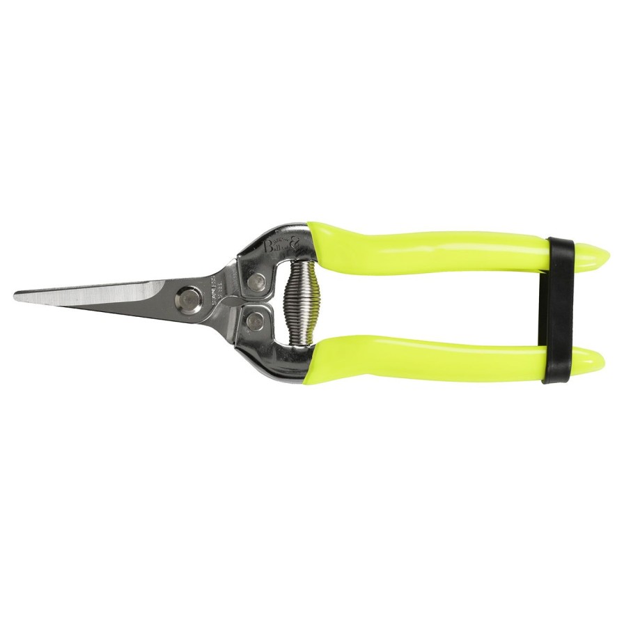 Tools Burgon & Ball Hand Shears & Snips | Florabrite® Yellow Flower & Fruit Snip