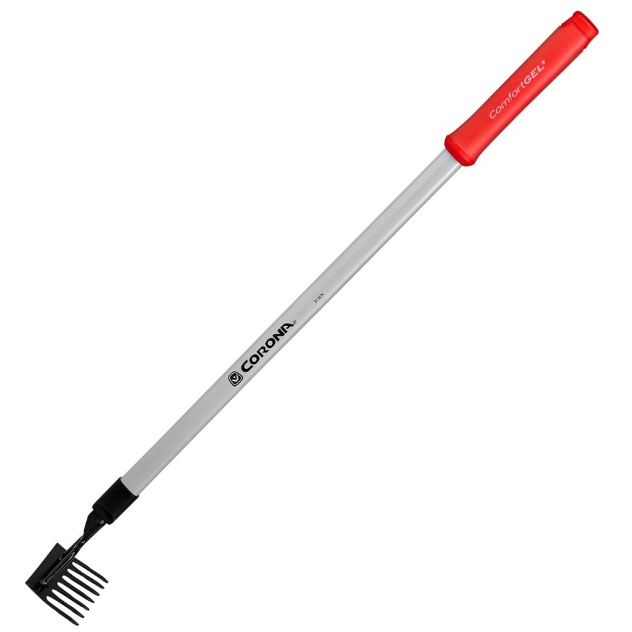 Tools Burgon & Ball Rakes & Weeders | Corona Comfortgel Extended Reach 7-Tine Rake