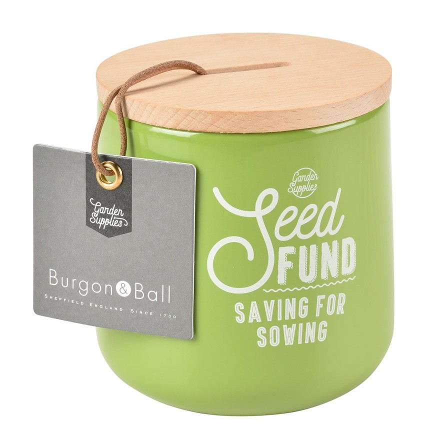 Accessories Burgon & Ball Storage | Seed Fund Money Box-Gooseberry