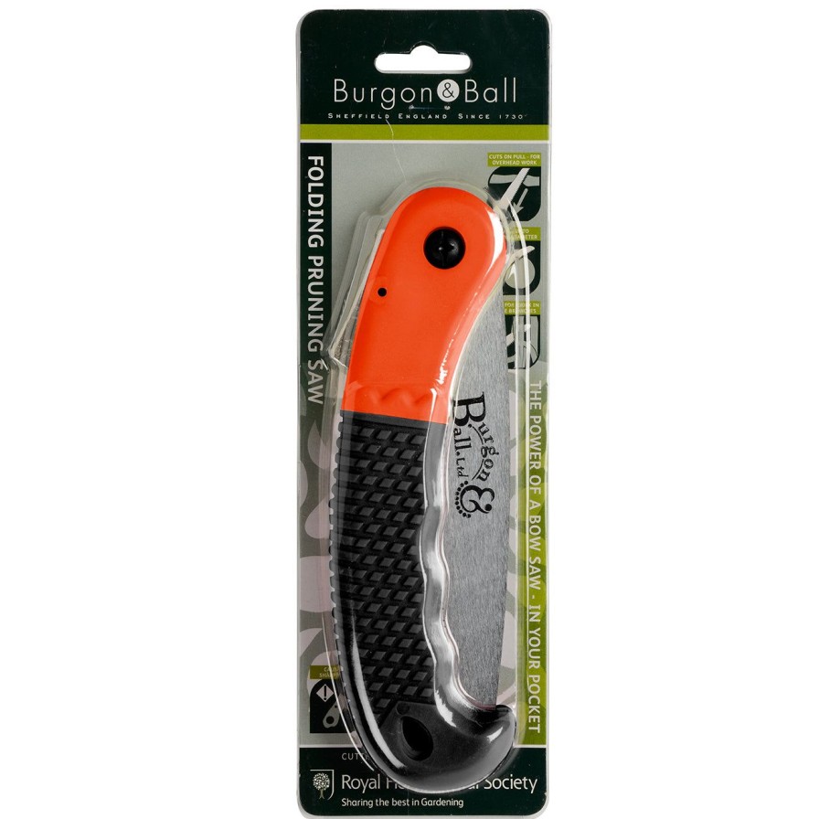 Agriculture Burgon & Ball Horticultural Pruning Tools | Folding Pruning Saw-Rhs Endorsed