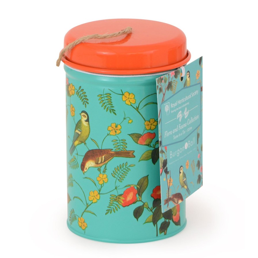 Accessories Burgon & Ball Potting Shed Accessories | Flora And Fauna Twine In A Tin