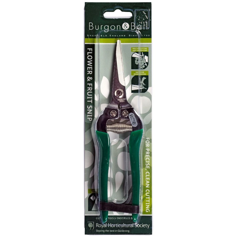 Tools Burgon & Ball Secateurs | Flower & Fruit Snip-Rhs Endorsed