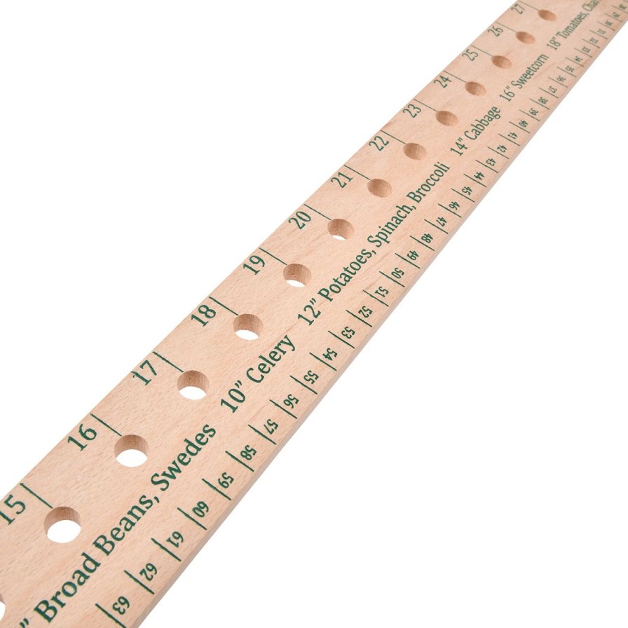 Accessories Burgon & Ball Potting Shed Accessories | 1 Meter Planting Ruler