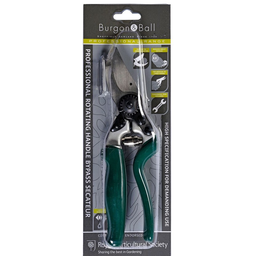 Tools Burgon & Ball Secateurs | Professional Rotating Handle Secateur