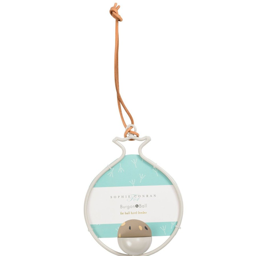 Accessories Burgon & Ball Wild Bird Care | Sophie Conran Fat Ball Bird Feeder-Pomegranate