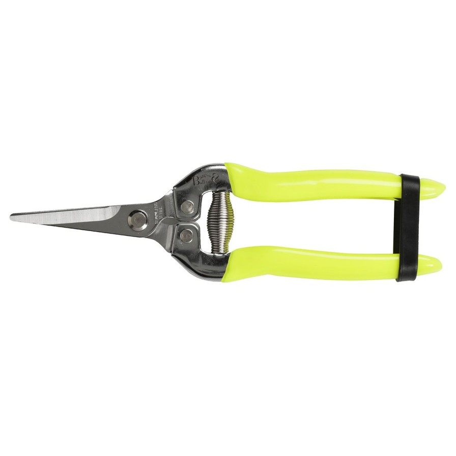 Tools Burgon & Ball Secateurs | Florabrite® Yellow Flower & Fruit Snip