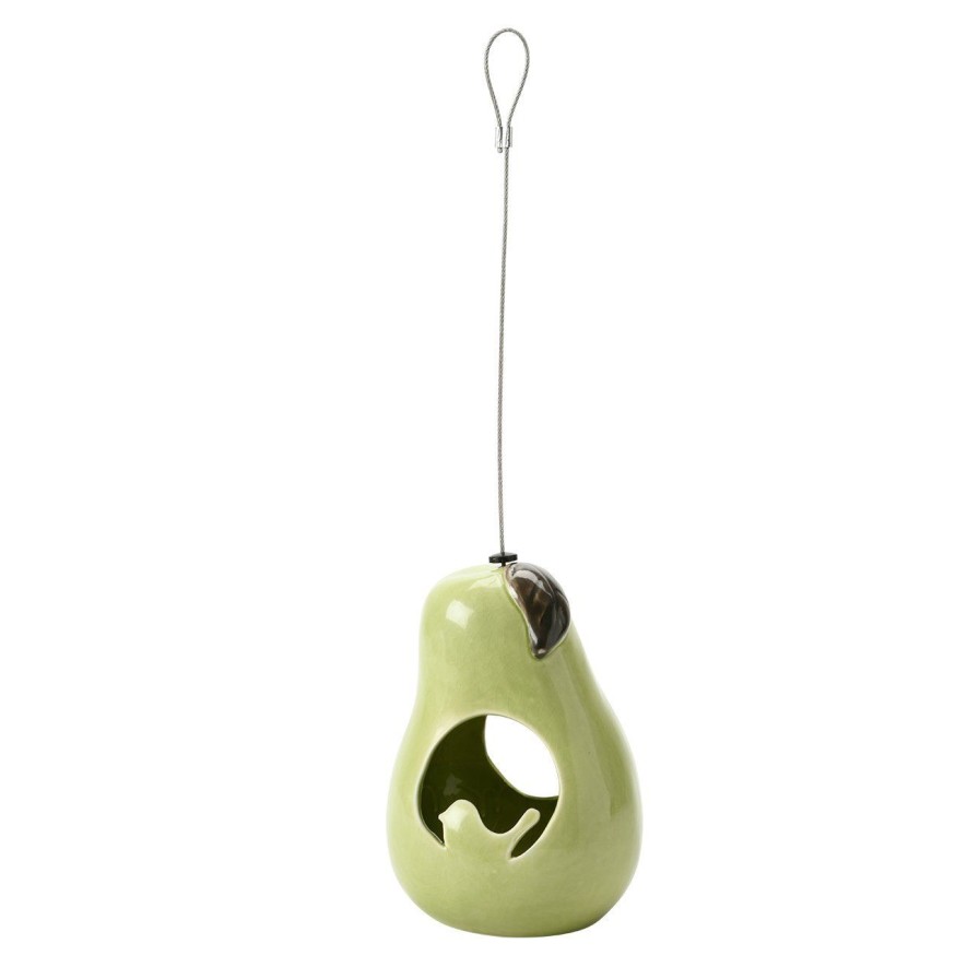 Accessories Burgon & Ball Wild Bird Care | Sophie Conran Ceramic Bird Feeder-Pear