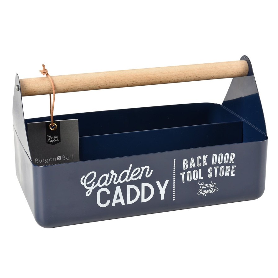 Accessories Burgon & Ball Storage | Garden Caddy-Atlantic Blue