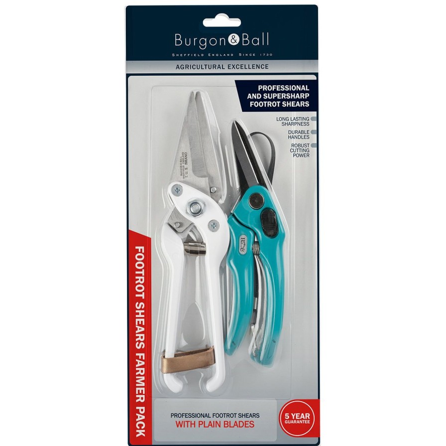 Agriculture Burgon & Ball Footrot & Dressing Shears | Footrot Shear Farmer Pack-Plain