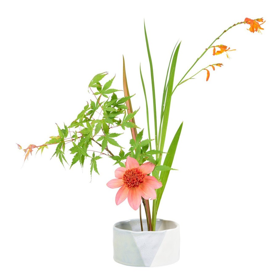 Accessories Burgon & Ball Indoor Plant Pots & Vases | Fuji Japanese Flower Arranging Bowl