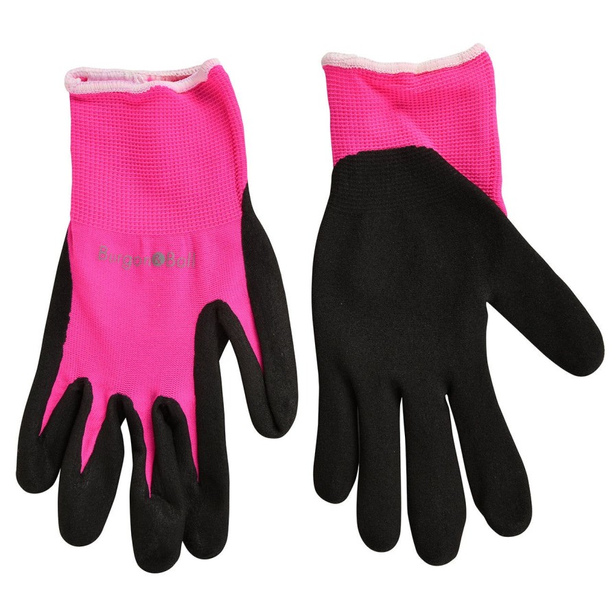 Accessories Burgon & Ball Men'S Gloves | Florabrite® Pink Garden Gloves-M/L