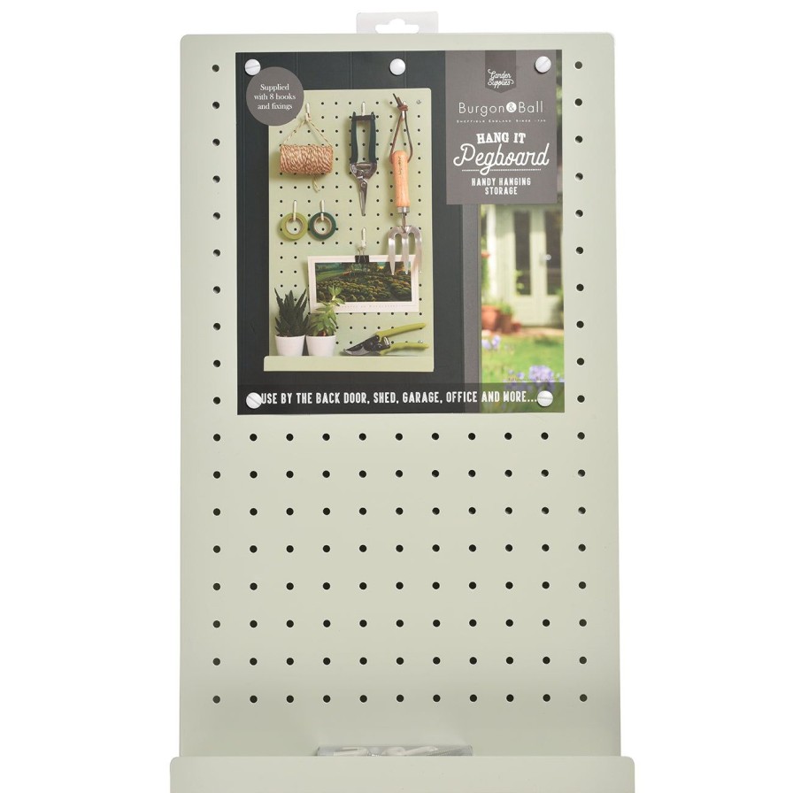 Accessories Burgon & Ball Storage | Hang It Pegboard-Sage