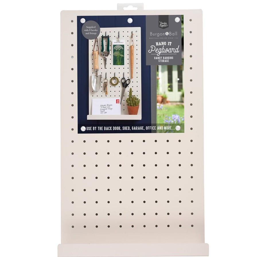 Accessories Burgon & Ball Home Storage | Hang It Pegboard-Stone