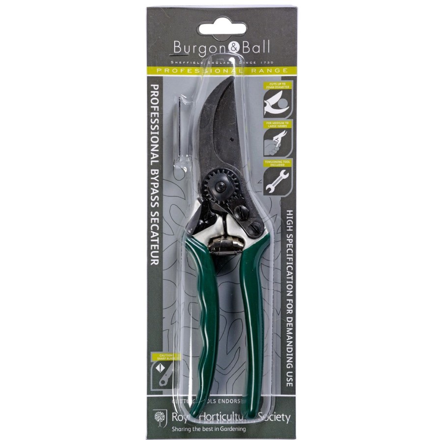 Agriculture Burgon & Ball Horticultural Pruning Tools | Professional Bypass Secateur