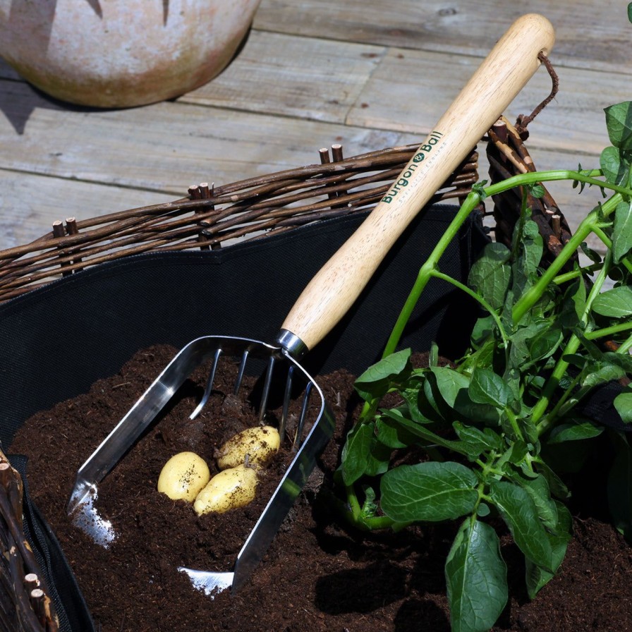 Tools Burgon & Ball Forks, Hoes & Cultivators | Potato Harvesting Scoop-Rhs Endorsed