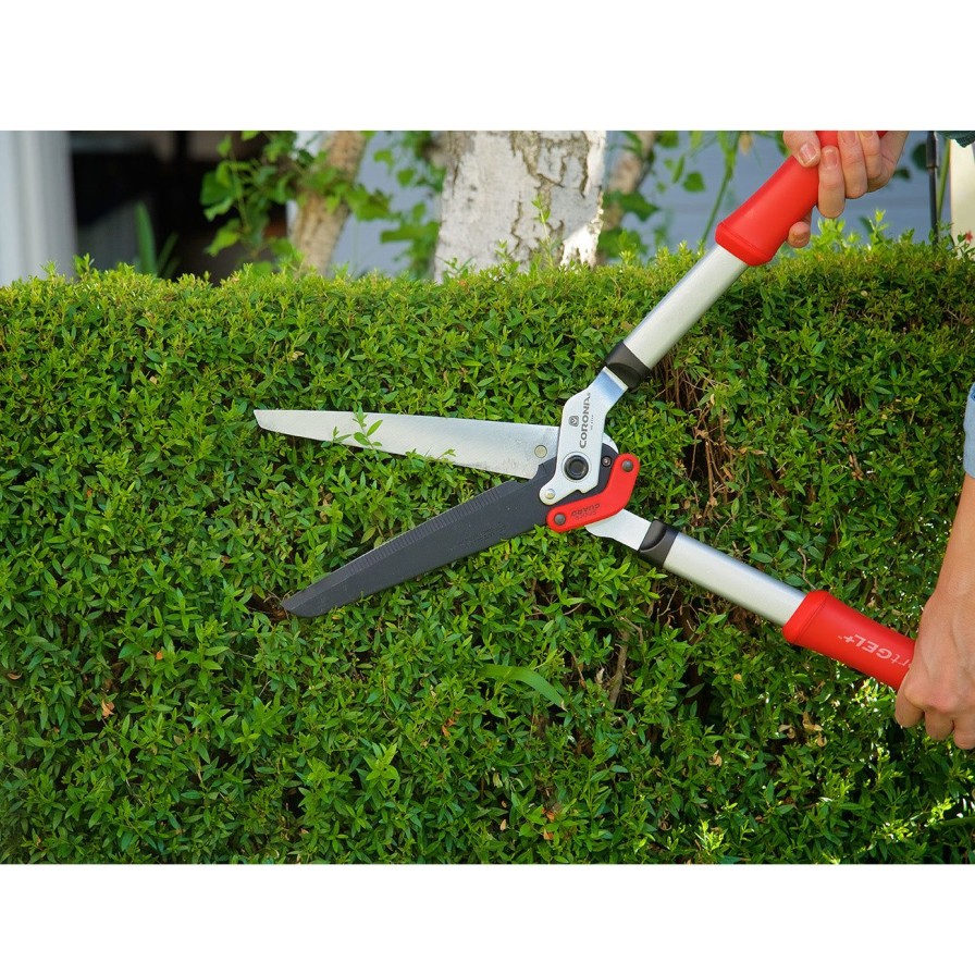 Tools Burgon & Ball Hedge & Lawn Shears | Corona Comfortgel Duallink Hedge Shear