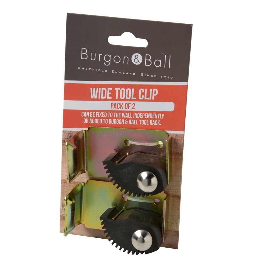 Accessories Burgon & Ball Storage | Wide Tool Clips-2 Pack