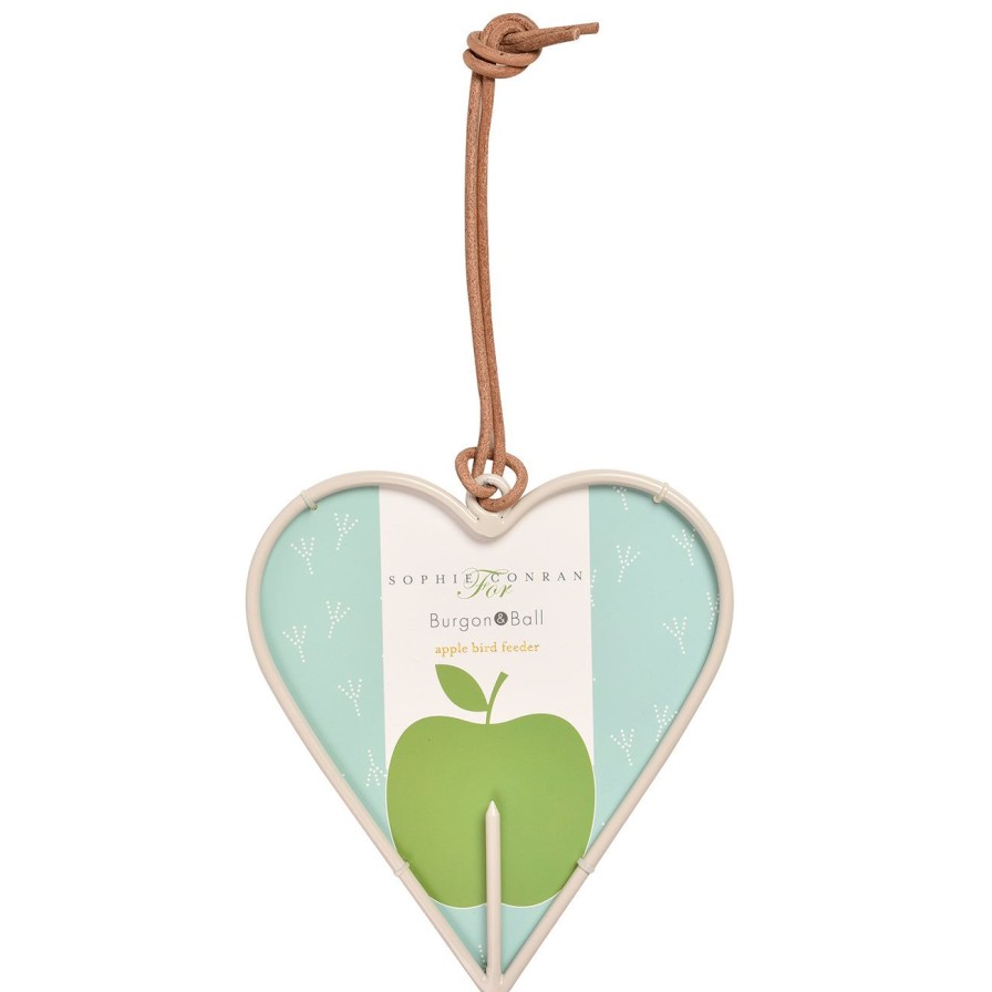 Accessories Burgon & Ball Wild Bird Care | Sophie Conran Apple Bird Feeder-Heart