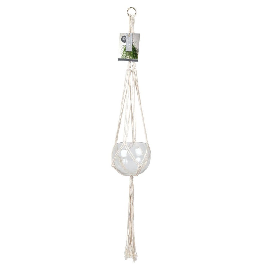 Accessories Burgon & Ball Indoor Plant Pots & Vases | Macrame Plant Pot Hanger-Monterey