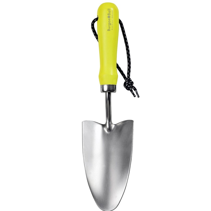 Tools Burgon & Ball Trowels & Planting Tools | Florabrite® Yellow Hand Trowel