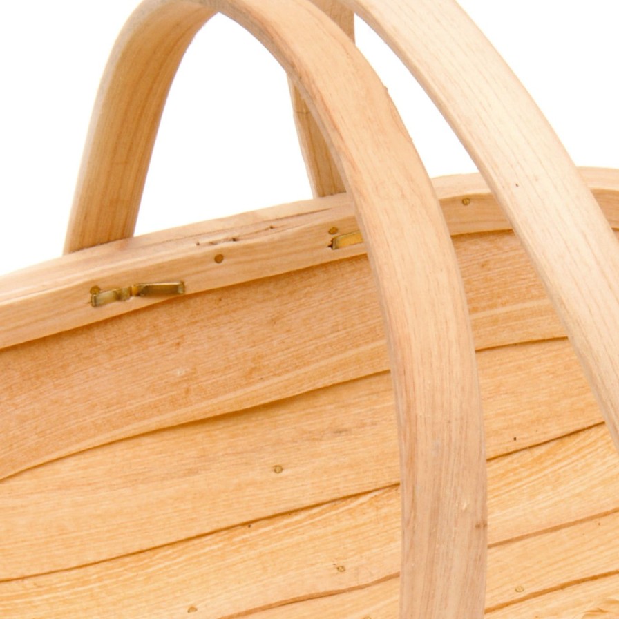 Accessories Burgon & Ball Trugs & Baskets | Children'S Natural Wooden Trug