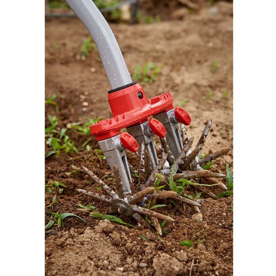 Tools Burgon & Ball Hoes & Cultivators | Corona Comfortgel Disc Cultivator Garden And Soil Cultivator